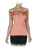 EMPORIO ARMANI - Halter with Jewel Neck