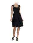 Two-tone jersey dress