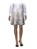 EMPORIO ARMANI - Silk Floral Printed Tulip Skirt