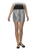 EMPORIO ARMANI - Plastic Mini Skirt