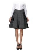 EMPORIO ARMANI - A-Line Banded Skirt