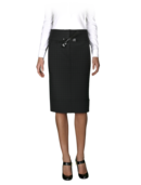 EMPORIO ARMANI - Jacquard Paperbag Waist Pencil Skirt