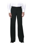 EMPORIO ARMANI - Solid Stretch Wool Mr. A Tab Waist Pant