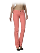 EMPORIO ARMANI - Cotton Stretch Straight Leg Colored Denim