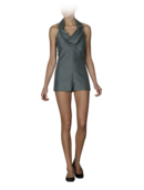 EMPORIO ARMANI - Silk One-Piece Romper