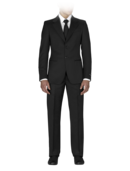 EMPORIO ARMANI - Napoli Two-Button Tonal Pinstripe Suit