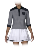 EMPORIO ARMANI - 3/4 Sleeve Polo with Shoulder Patches