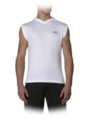 EMPORIO ARMANI - EA7 Sleeveless Hooded Judo Zen Top