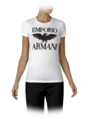 EMPORIO ARMANI - Emporio Armani Eagle Water Print Tee