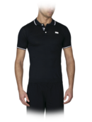 EMPORIO ARMANI - Polo with Contrasting Eagle Logo