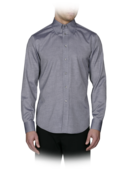 EMPORIO ARMANI - Solid Iridescent Button-Down Shirt