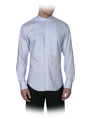 EMPORIO ARMANI - Mille Stripe Tuxedo Shirt