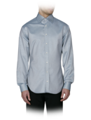 EMPORIO ARMANI - Lattice Button-Down Shirt
