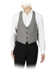 Checked vest