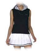 EMPORIO ARMANI - Sleeveless Hoodie Pullover