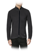 EMPORIO ARMANI - Brad Off Center Zip-up Cardigan