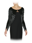 Cardigan with fringe