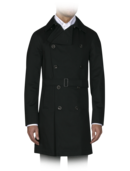 EMPORIO ARMANI - Double Breasted Overcoat