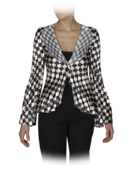 EMPORIO ARMANI - Silk Diamond Plisse Jacket