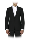EMPORIO ARMANI - Jude Single-Button Notched Lapel Jacket