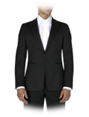EMPORIO ARMANI - Jude Single-Button Notched Lapel Jacket