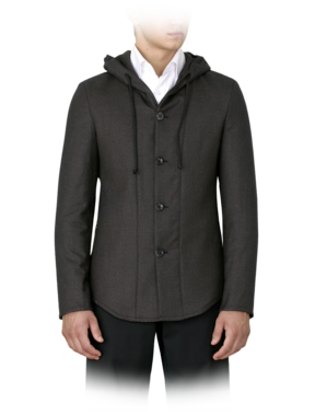 Armani Hoodie :  wool giorgio armani men jackets