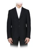 EMPORIO ARMANI - Two-Button Notch Collar Jacket
