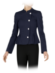 Sportswear jacket in cotton