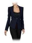 Single button jacket