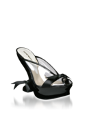 EMPORIO ARMANI - Patent Transparent Modified Wedge