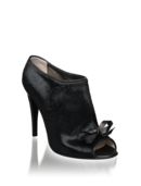 EMPORIO ARMANI - Peep-toe Ankle Boot With Bow