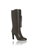 EMPORIO ARMANI - "Majorette" Tall Leather Boots