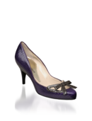 EMPORIO ARMANI - Stamped Crocodile Pumps
