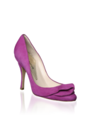 EMPORIO ARMANI - Suede Ruffle Pump