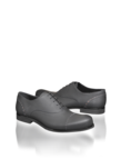 Rubber-effect Oxford shoes