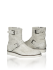 Short boot with straps