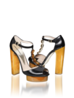 High-heeled shoes