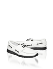 Leather sneakers