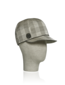 EMPORIO ARMANI - Prince of Wales Newsboy Cap