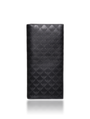 EMPORIO ARMANI - Embossed Logo Checkbook Wallet