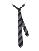 EMPORIO ARMANI - Shiny Striped Tie