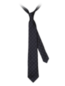EMPORIO ARMANI - Checkered Logo Tie