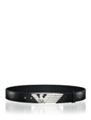 EMPORIO ARMANI - Logo Eagle Silhouette Belt