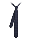 Tie with coloured lining