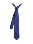 Diagonal jacquard tie