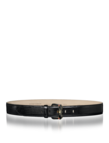 Croccodile-print belt