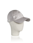 Striped baseball cap