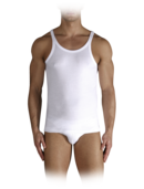 EMPORIO ARMANI - Combed Cotton Tank