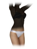 EMPORIO ARMANI - Jacquard Logo Thong