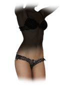 EMPORIO ARMANI - Polka-Dot Ruffle Brief